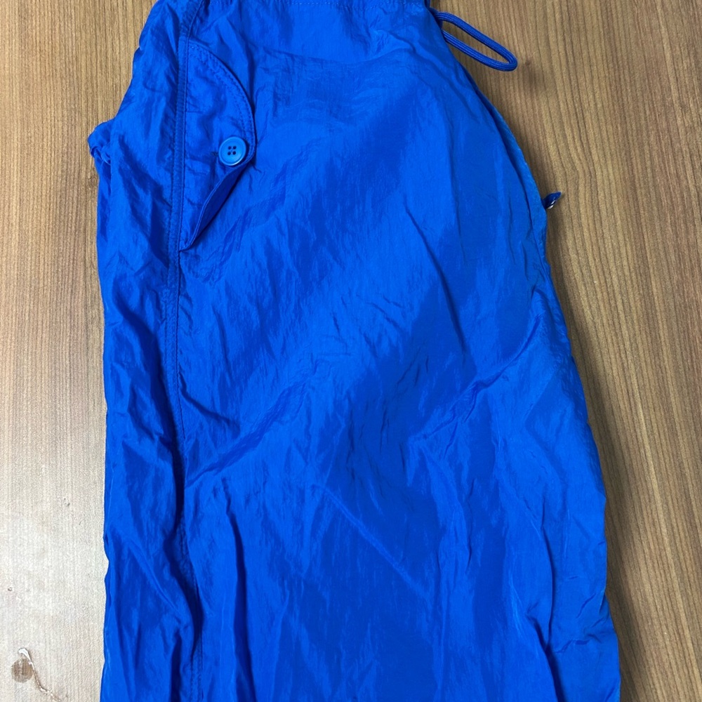 Blue Drawstring Pants - Picture 2 of 4